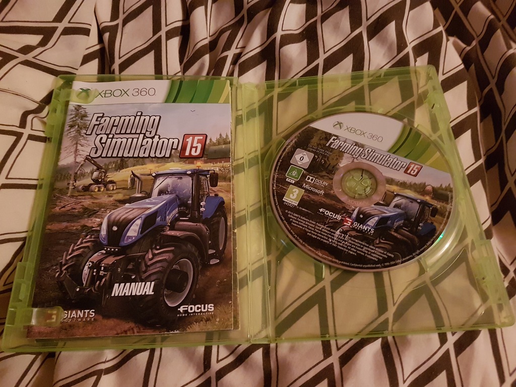 FARMING SIMULATOR 15 XBOX 360 PL bez rys jak nowa