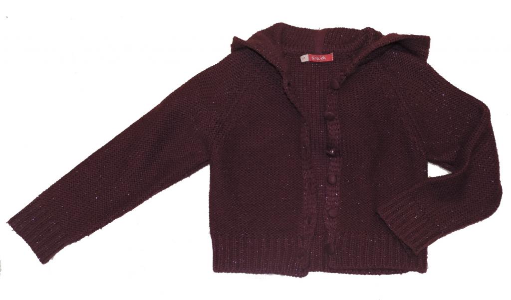 śliczny sweterek dla małej damy 110 - 5.10.15