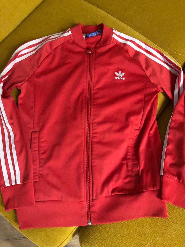 ADIDAS bluza 12-13 lat oryginał czerwona