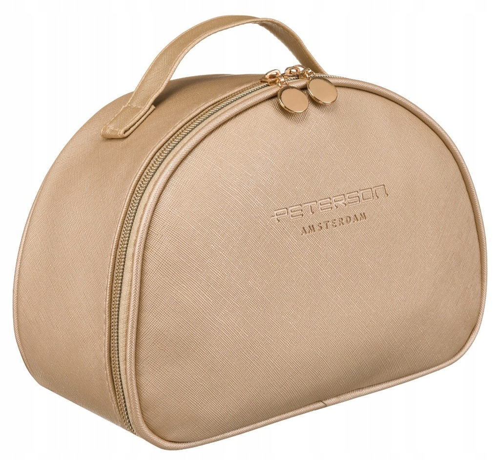 PETERSON kuferek na kosmetyki damska kosmetyczka z eko skóry