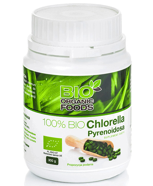 Chlorella Organiczna 100% BIO Pyrenoidosa EKO