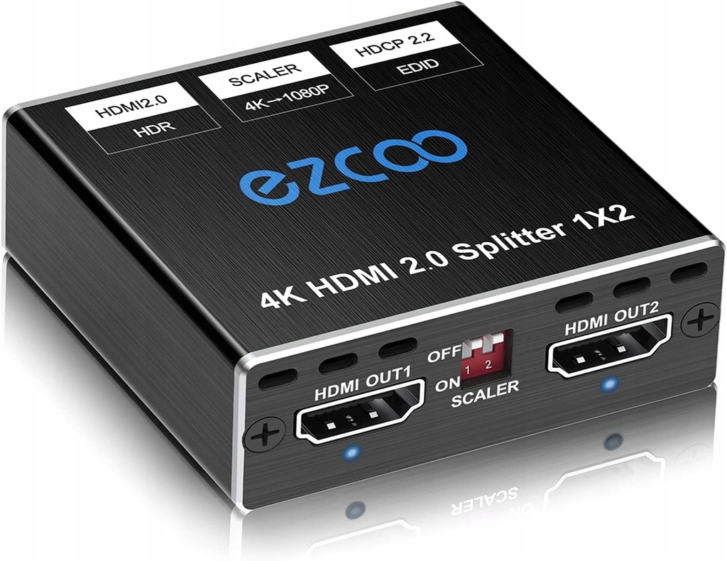 Konwerter DAC EZCOO HDMI AUDIO 4K