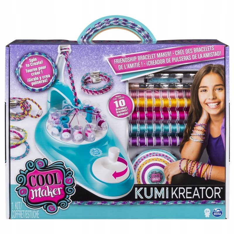 COOL MAKER Maszynka KUMI KREATOR Bransoletki - 7718890330 - oficjalne