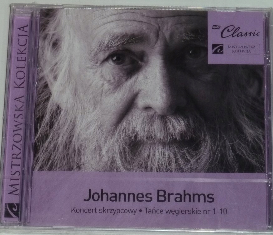 CD BRAHMS - KONCERT SKRZYPCOWY BRAHMS w FOLII