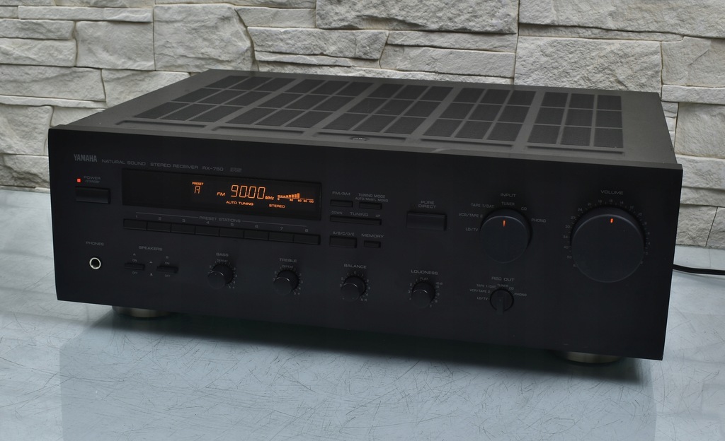 Yamaha RX750 Wysokiej klasy amplituner stereo 12687932260