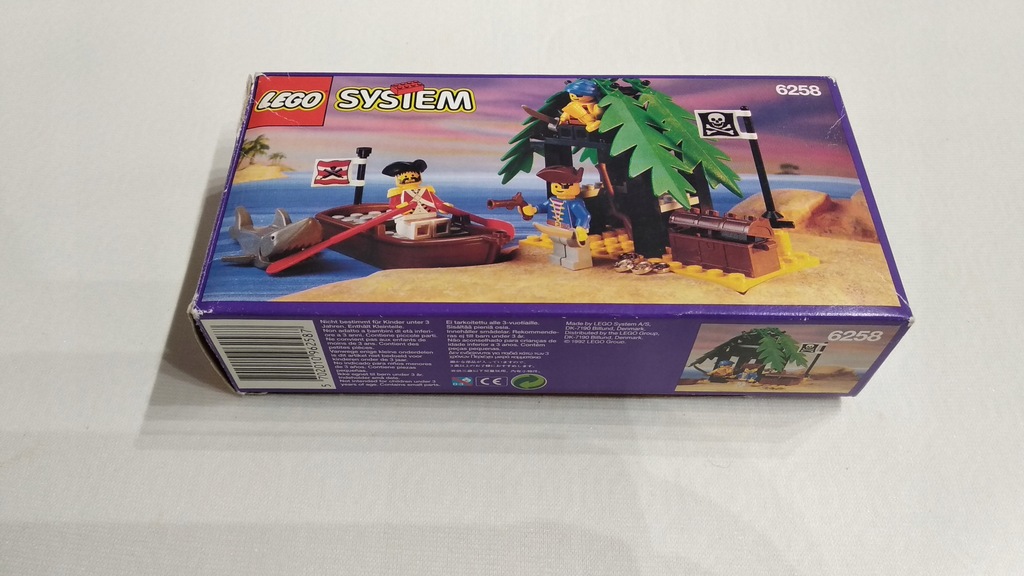 Lego Pirates 6258 Smuggler's Shanty samo PUDEŁKO