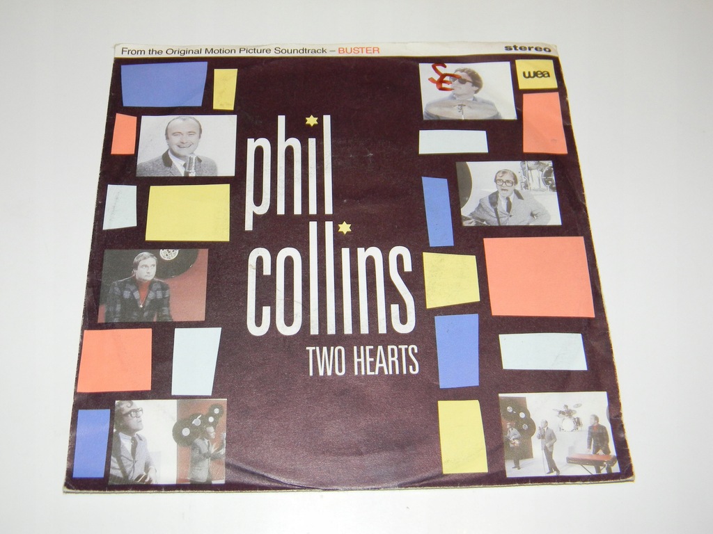 Phil Collins – Two Hearts SINGIEL 7''