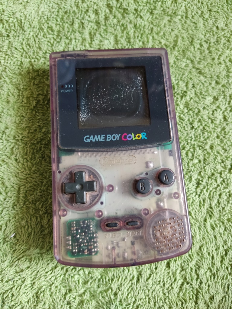 Nintendo Game Boy Color Clear Purple