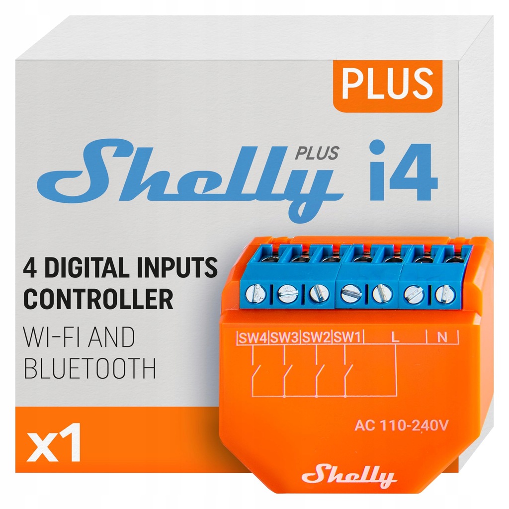 STEROWNIK SHELLY PLUS WIFI