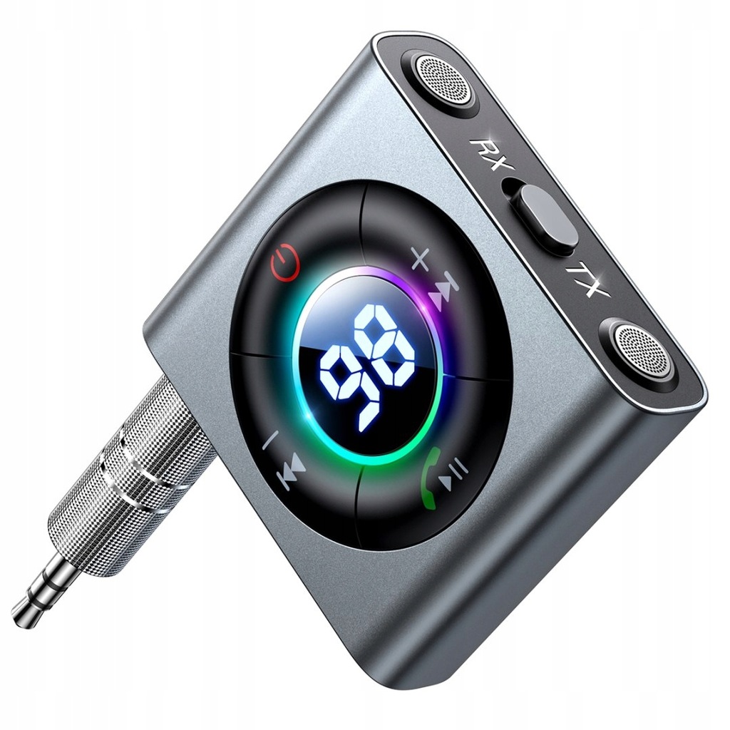 Transmiter audio Bluetooth AUX nadajnik-odbiornik do samochodu telewizora s