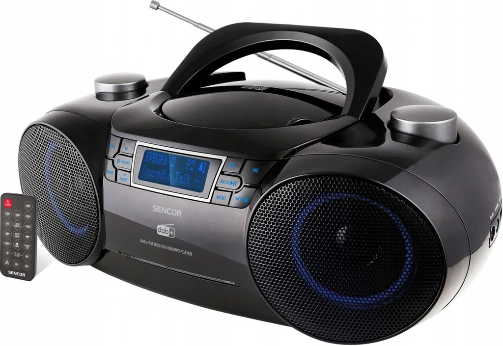 Boombox z DAB+ SPT 6500 odtwarzacz CD/MP3/USB/SD