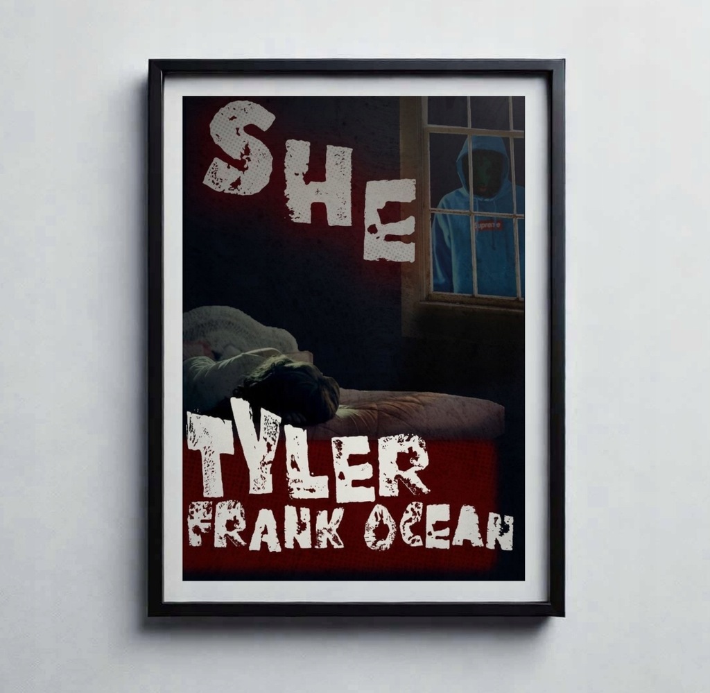 Plakat A3 Tyler, Frank Ocean-vintage, artyści, dekoracja