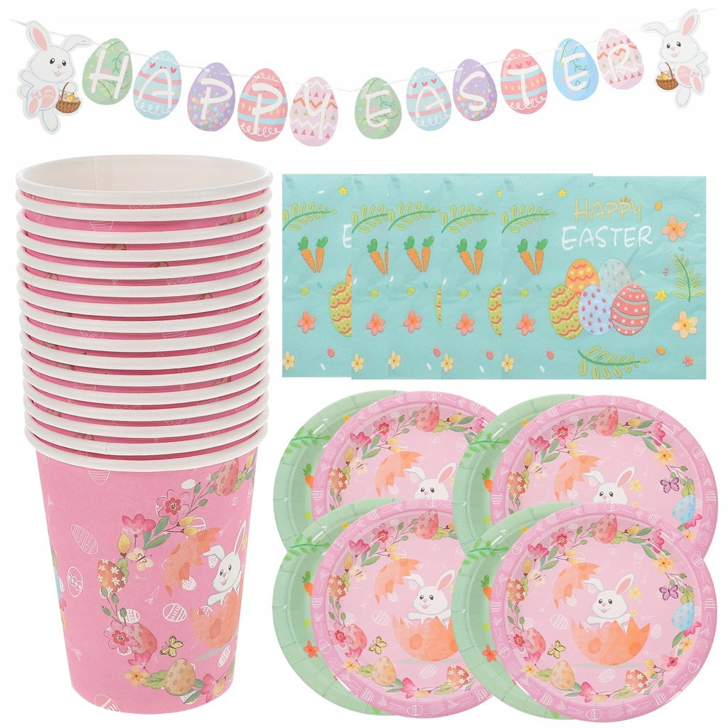 Easter Utensils Easter Paper Plates Paper Tray 13344780139
