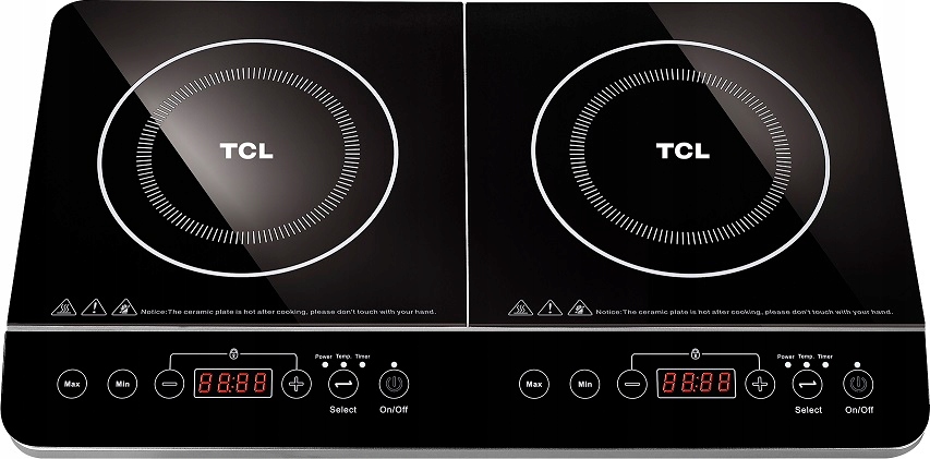 Kuchenka indukcyjna TCL-34P2 2 pola grzewcze timer