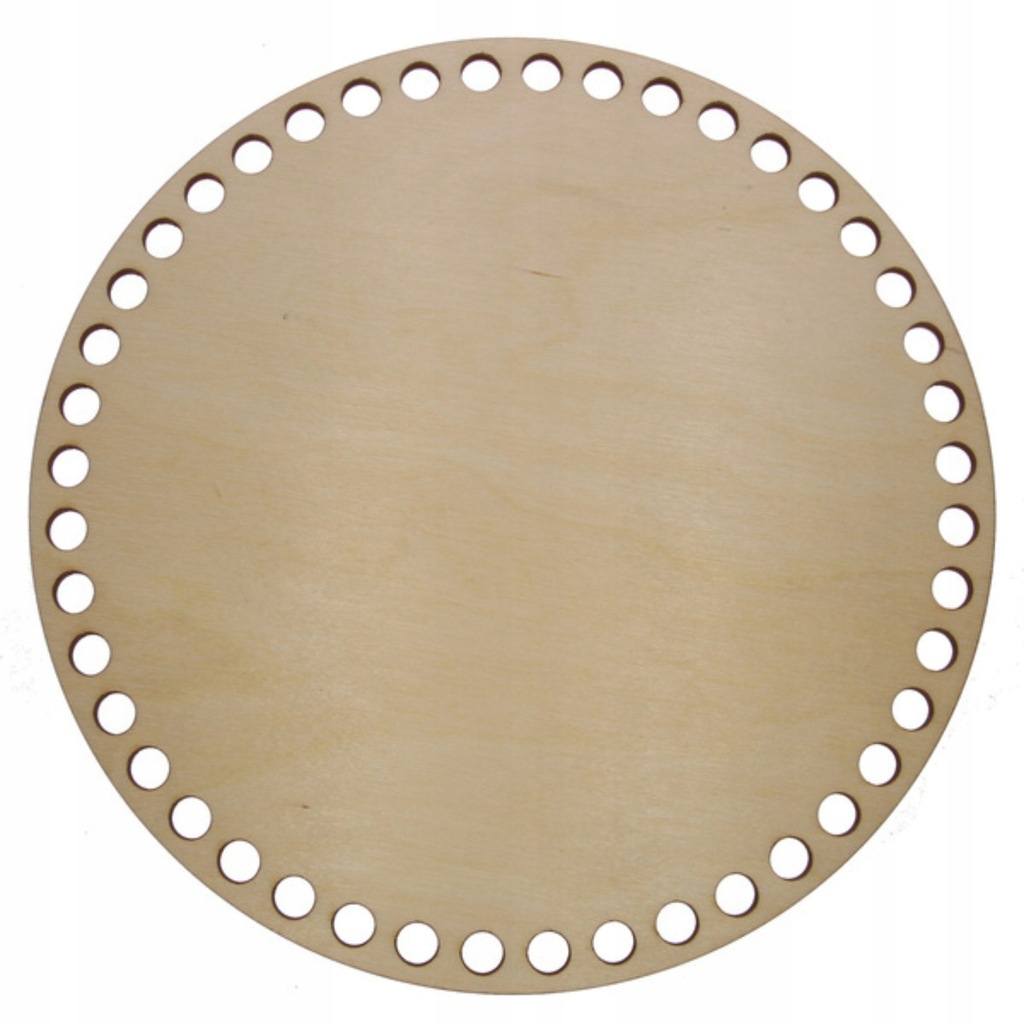 Drewniany spod 30 cm drewniana baza do koszyka makramy dno koszyk 30cm 12mm