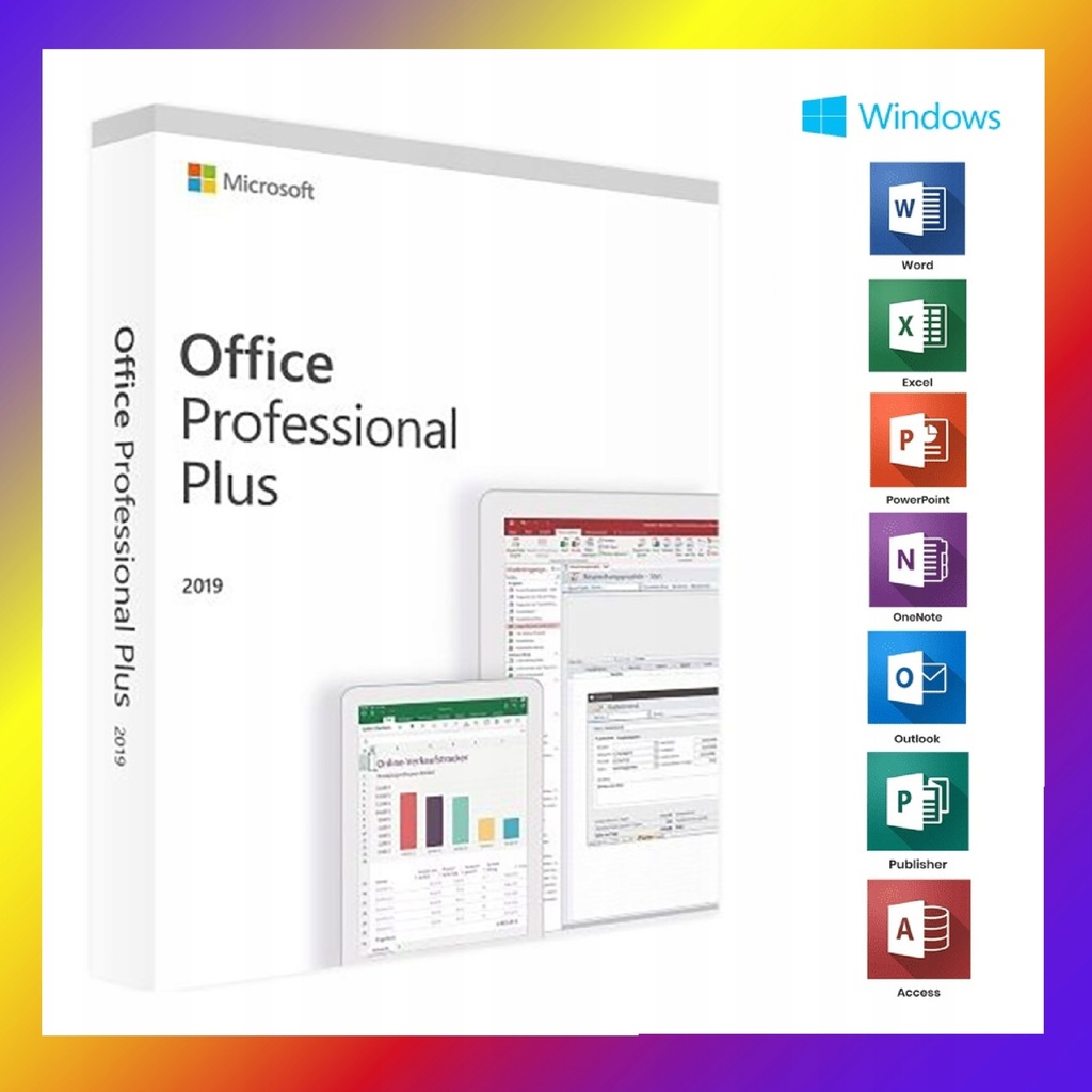 MICROSOFT OFFICE 2019 PROFESSIONAL KLUCZ PL - 12015995848 - oficjalne ...
