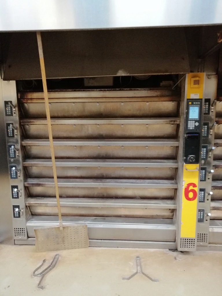 Piec wsadowy MIWE Ideal 1800/6 - 2006 rok