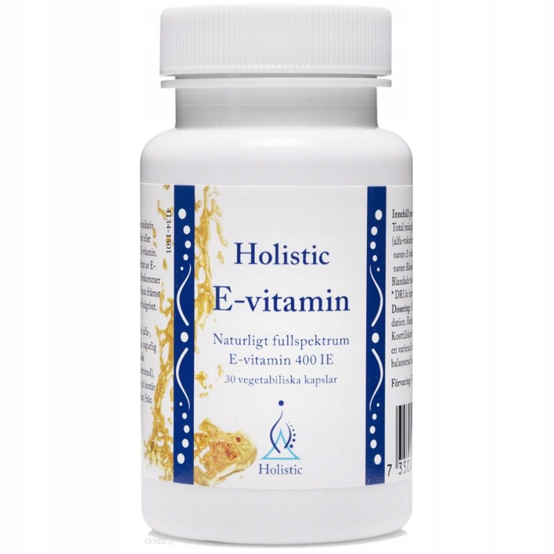 Witamina E-vitamin 400IE Holistic 30kaps tokoferol