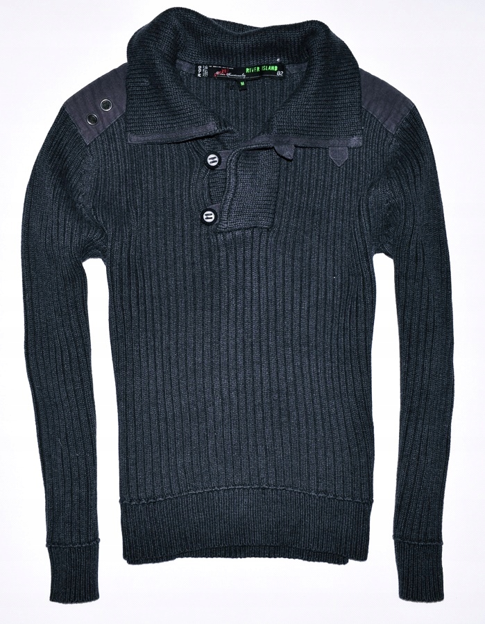 5443-59 ...RIVER ISLAND... a#f SWETER KOLNIERZ r.M