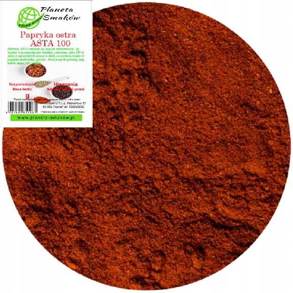 Papryka ostra Asta 100 - 50g Planeta Smaków