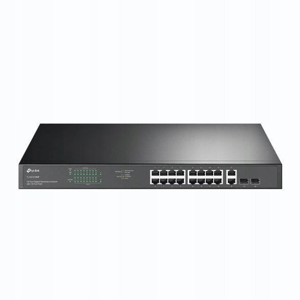 Switch niezarządzalny TP-Link TL-SG1218MP 16x10/100/1000 PoE+ 2x10/100/1000