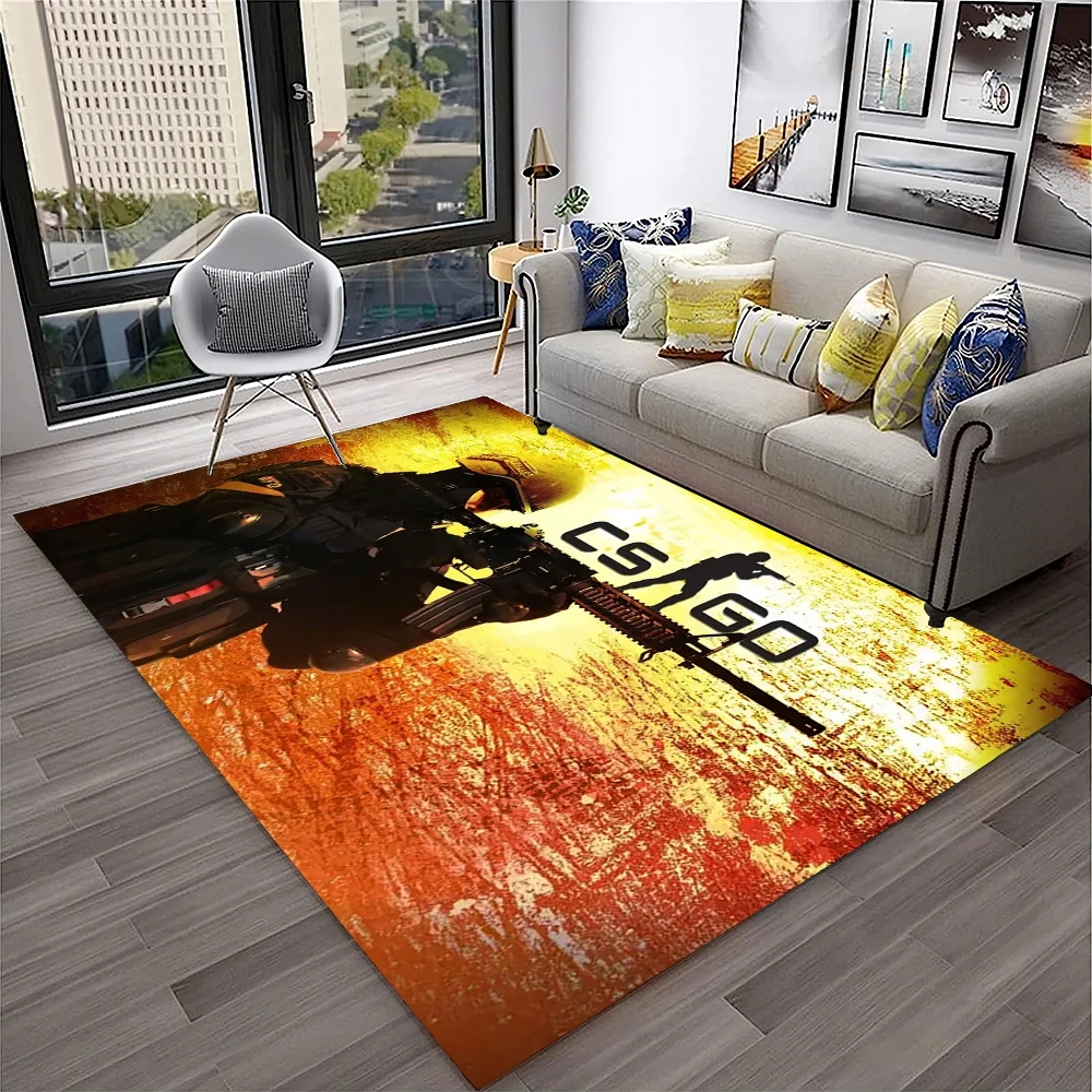 ASD188 Dywan CS GO Counter Strike Game Gamer dywanik dywanik 3D do domu syp