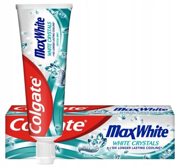Pasta do zębów COLGATE MaxWhite + Whitening Crystals Crystal Mint Gel 100 m