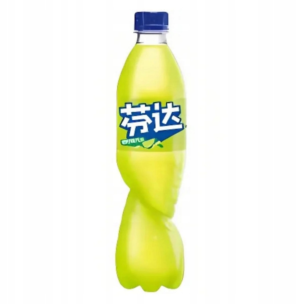 FANTA LIME 500ML - NAPÓJ GAZOWANY - AZJA - SMAK LIMONKI