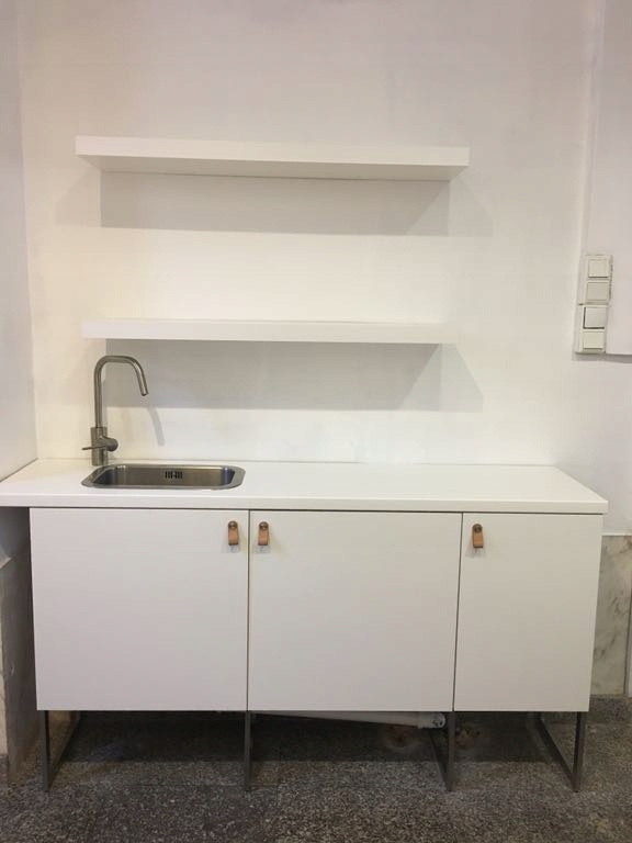 Meble Ikea lada sklep recepcja zlew kuchnia METOD