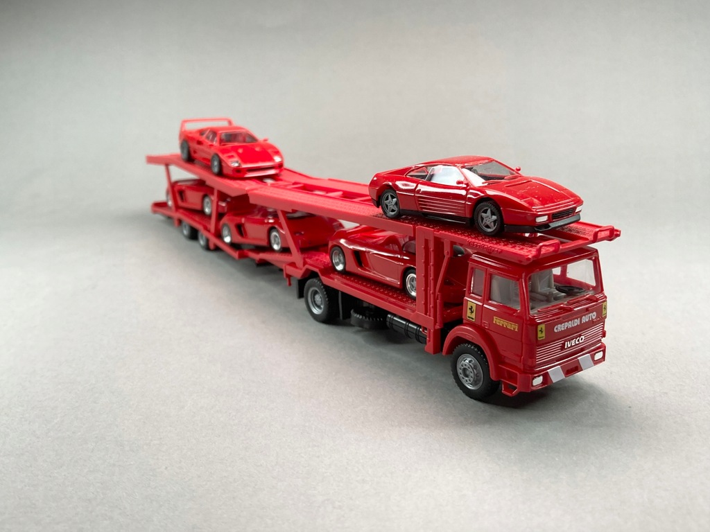 Купить Iveco Turbo AutoTransporter и Ferrari — Herpa 1:87: отзывы, фото, характеристики в интерне-магазине Aredi.ru