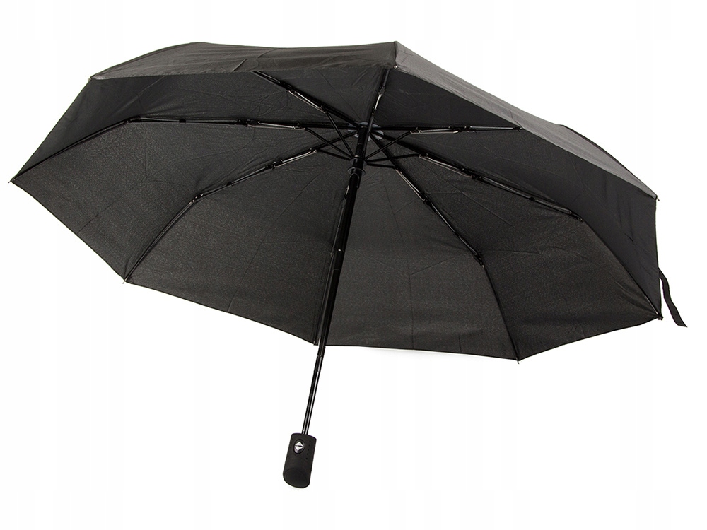 Parasolka składana automat parasol czarny unisex