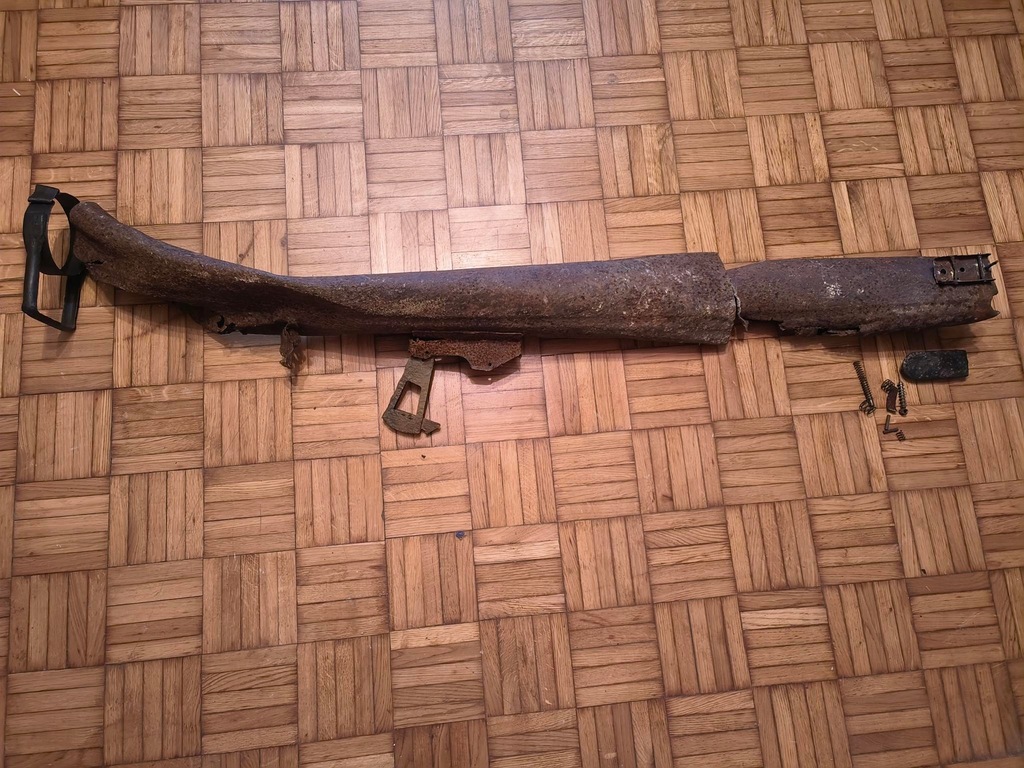 oryginalny niemiecki panzerschreck - kolekcjonerski relikt