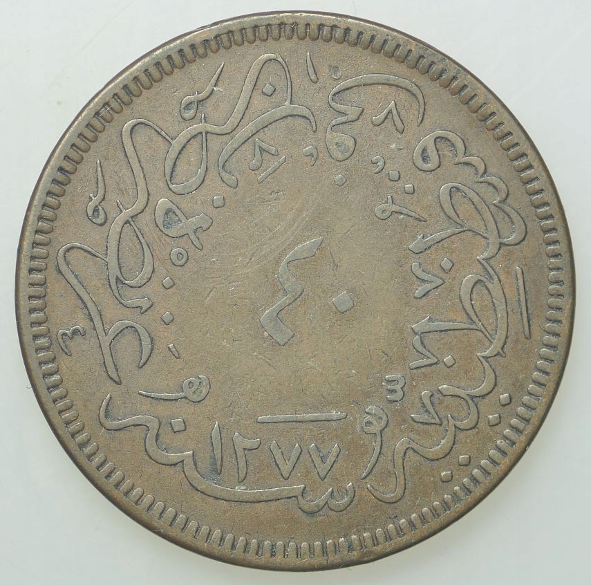 Imperium Osmańskie - 40 para 1861