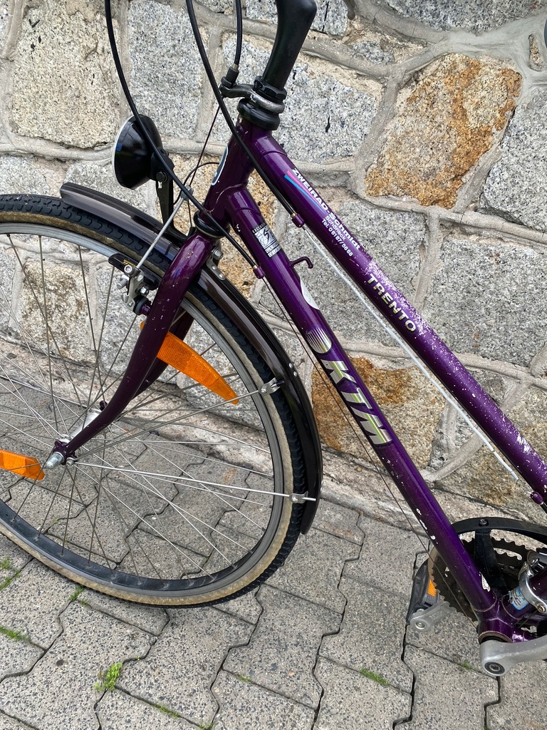 ROWER DAMSKI DAMKA 28 KTM TRENTO MĘSKI MIEJSKI ALU 12331484786