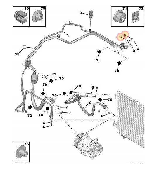 Купить ПРОКЛАДКА ТРУБКИ КОНДИЦИОНЕРА CITROEN: отзывы, фото и ...