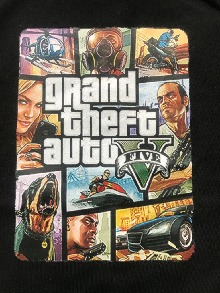 T-shirt GTA 5 | Grand Theft Auto V | ok. 9-10 lat