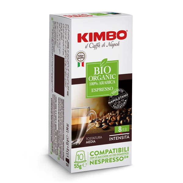 Kimbo Espresso Bio 10 kapsułek Nespresso