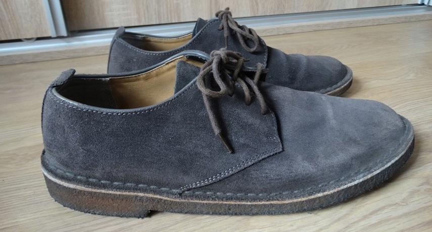 CLARKS ORGINAL BUTY SKÓRA NATURALNA BDB+ 44,5/10