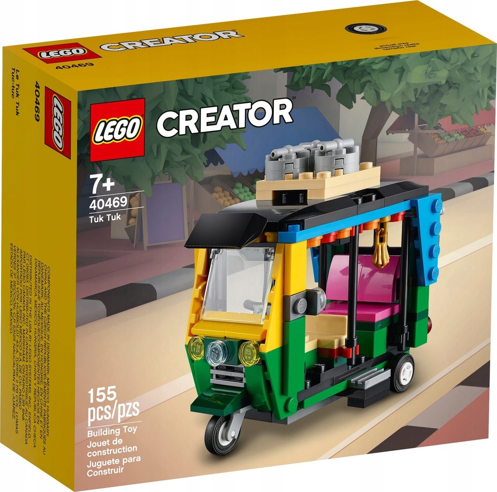 LEGO Creator 40469 Autoriksza ŁÓDŹ