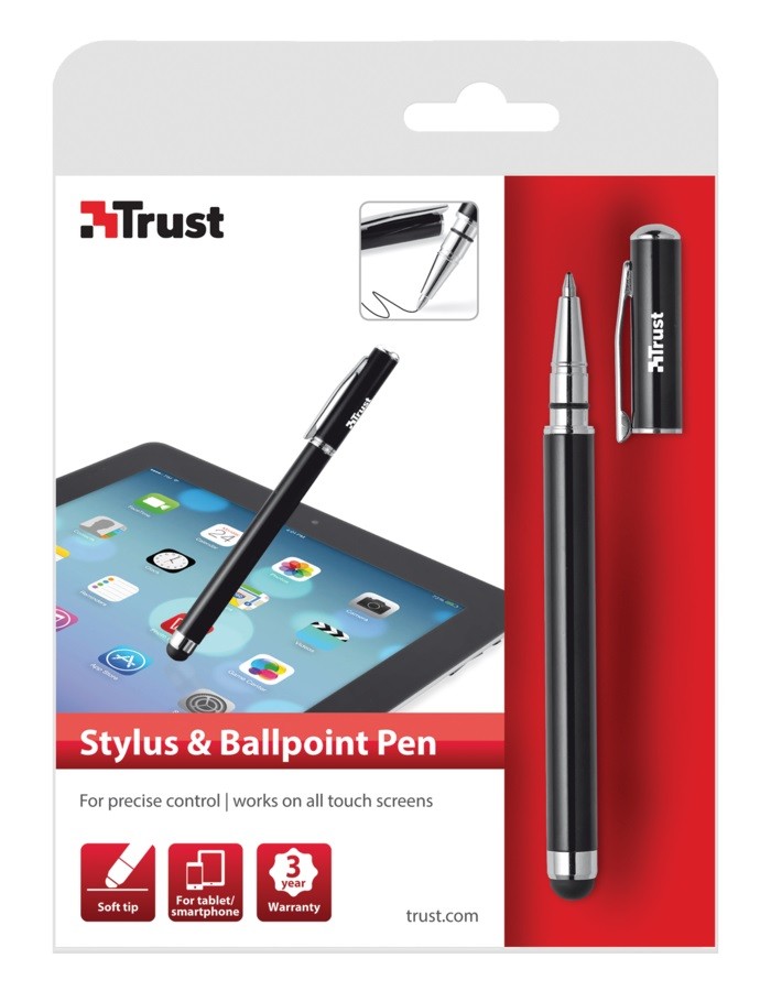 TRUST Stylus & Ballpoint Pen czarny