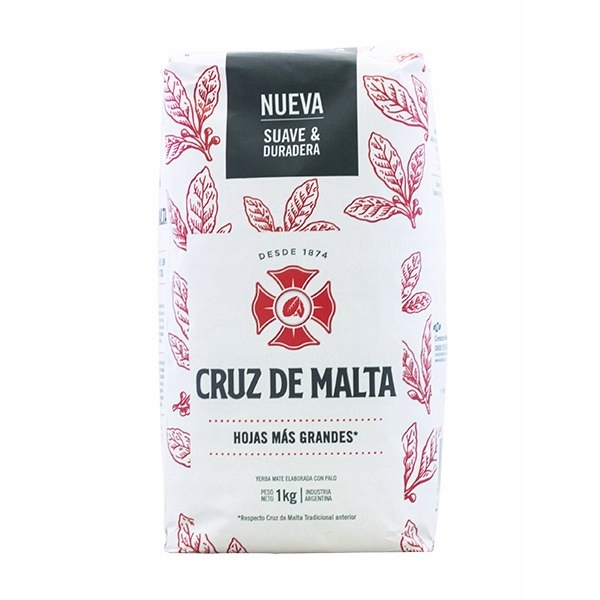 Cruz de Malta 1kg Elaborada Con Palo Yerba Mate