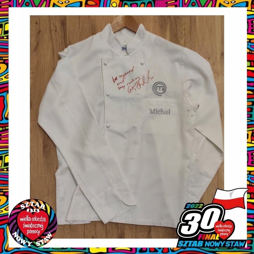 Michał Fabiszewski - Bluza Masterchef z autografem