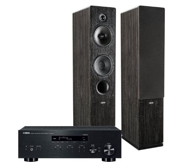 Zestaw audio HiFi Yamaha MusicCast R-N303D czarny