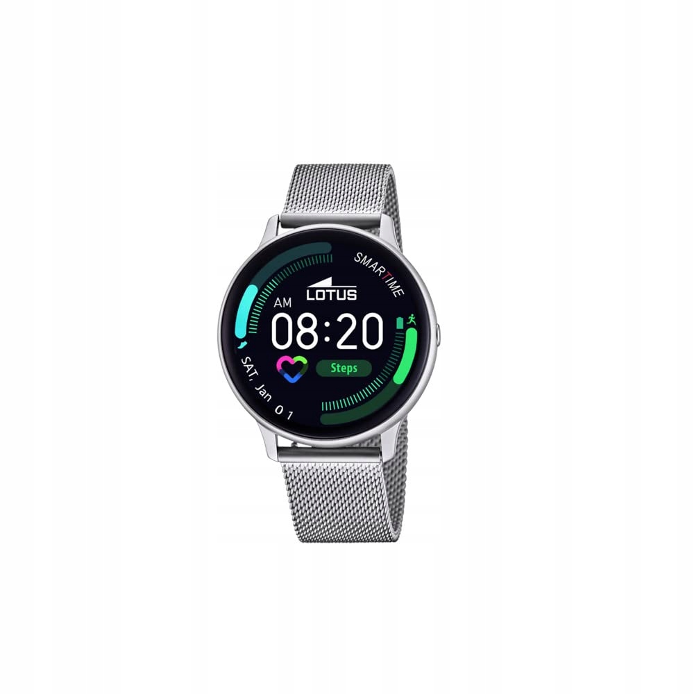 Lotus Unisex Smartwatch ze stali nierdzewnej, w