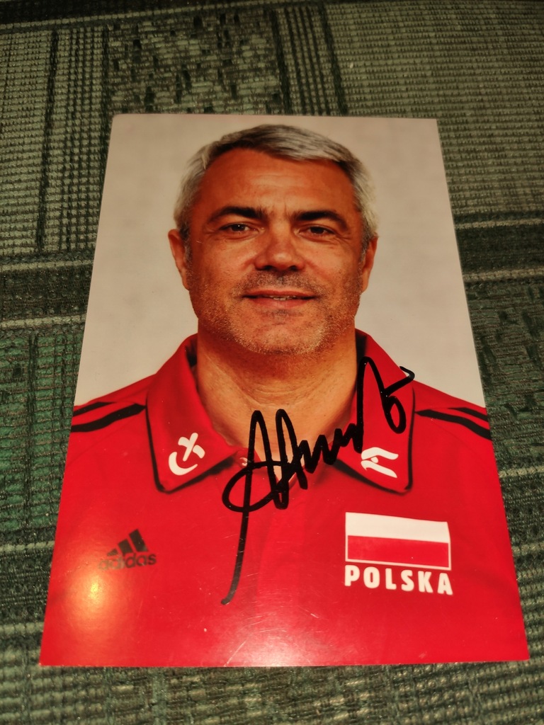 ANDREA ANASTASI! Zdjęcie z autografem!