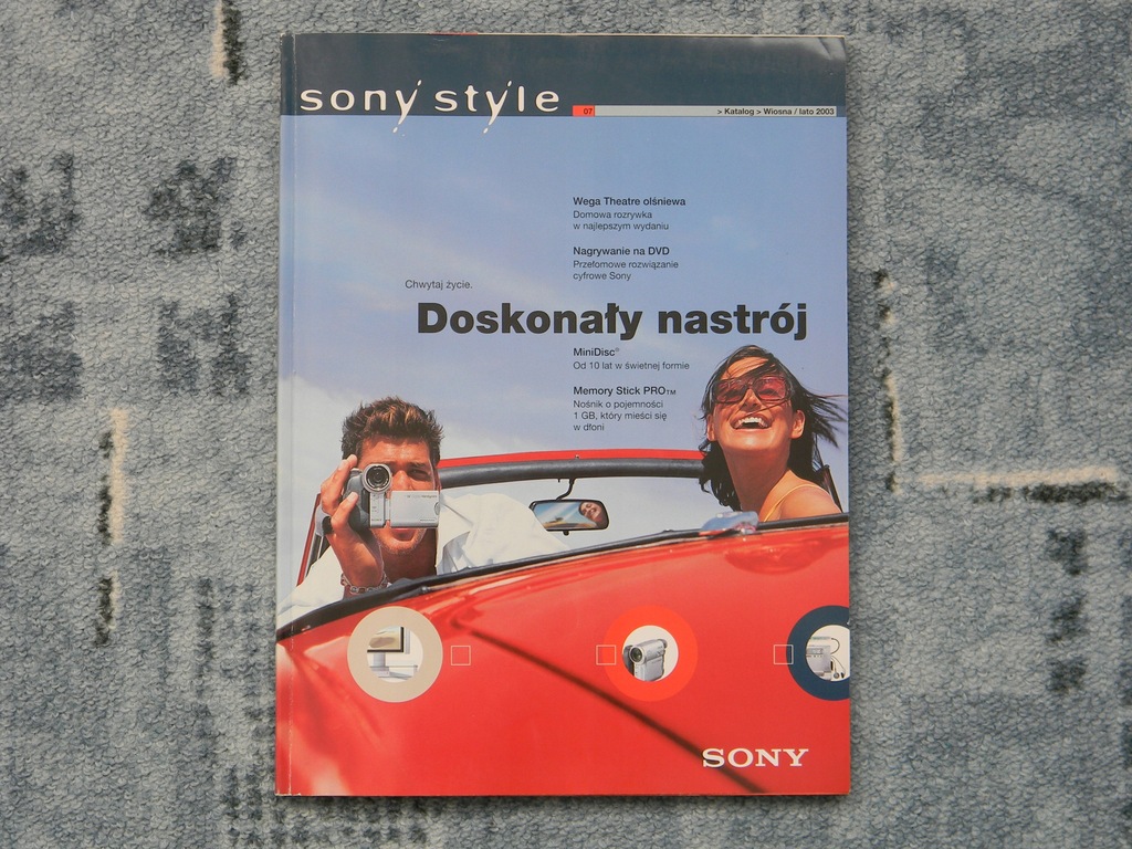 Katalog Sony 2003 rok