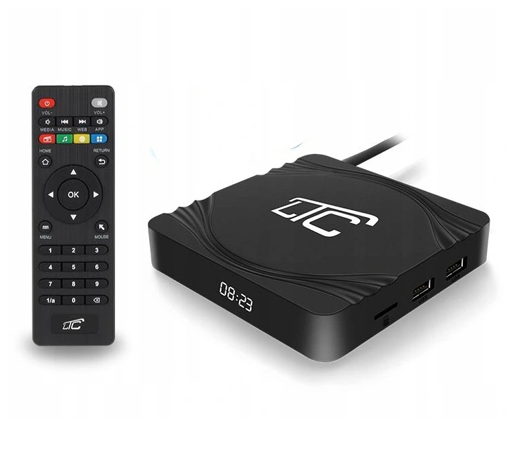 PRZYSTAWKA SMART TV BOX android NETFLIX Bluetooth 12781859310