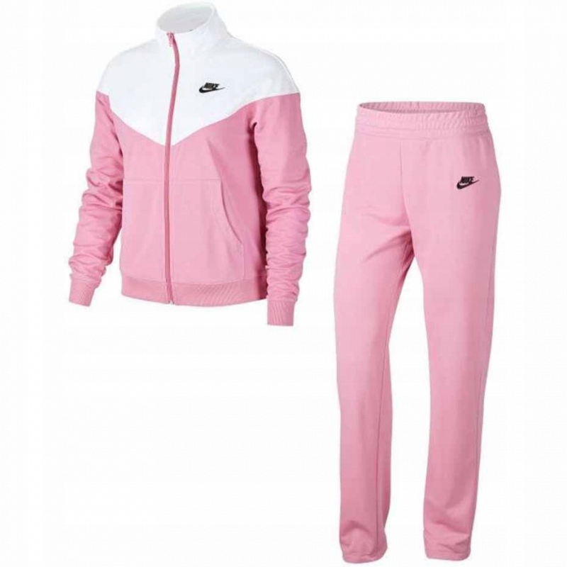 Dres damski Nike Trk Suit Pk różowy S