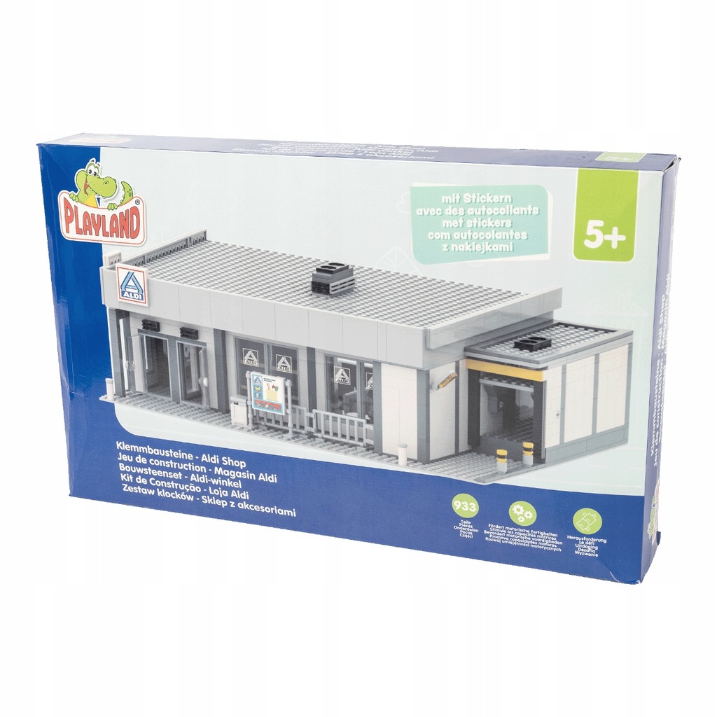 Klocki BlueBrixx Sklep Aldi supermarket 933 elementy Playland