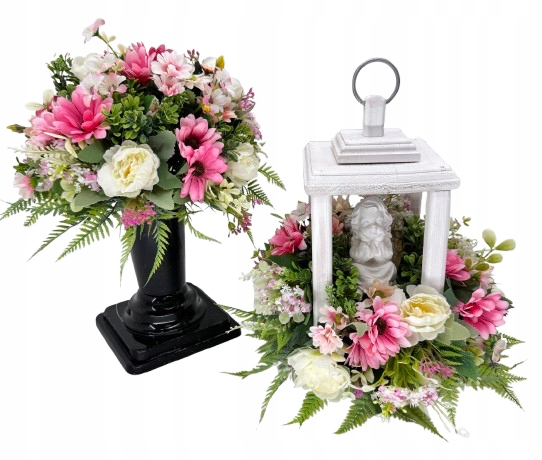 Komplet na grób dziecięcy stroik i bukiet na cmentarz